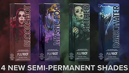 Pulp Riot - Slither Semi-Permanent Color Green, 4 Fl Oz (Pack of 1)