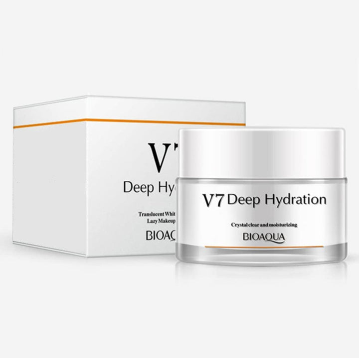 ROREC V7 Toning Light Cream For Lazy Makeup Multivitamin Complex Oat Hyaluronic Acid Concealer Moisturizing 50g