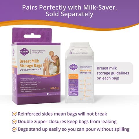 Milkies Milk-Saver Breast Milk Collector Storage