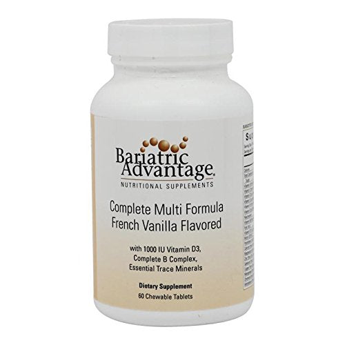 Bariatric Advantage Essential Multivitamin Without Iron - 200 DV of Key Nutrients - Trace Mineral Support* - Multivitamins for Bariatric Patients - Berry - 60 Tablets