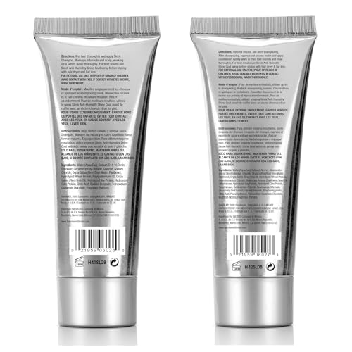 Hair Chemist SLEEK Anti Humidity Shampoo & Conditioner 8 oz. (2-PC SET) - Frizzy Hair Shampoo and Conditioner for Silky Hair & Super Straight Hair, Anti-Frizz & Smoothing Shampoo and Conditioner Set