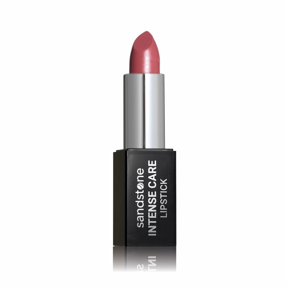 Sandstone Scandinavia Intense Care Lipstick - a hypoallergenic, gluten free, caring formula, with active and moisturizing ingredients. (44 Summer Rose, 3,5 g)
