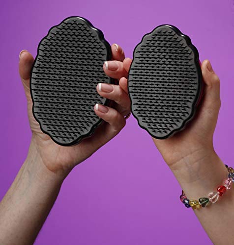 Knot Genie Detangling Brush, Peaceful Purple