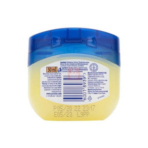 Vaseline 1 Blueseal Cocoa Butter Rich Conditioning Jelly, 50Ml