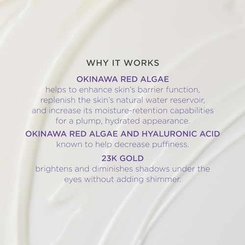 Tatcha Luminous Deep Hydration Firming Eye Serum | Caffeinated Instant Hydrating Eye Serum for Fine Lines and Puffiness, 15 ml | 0.5 oz