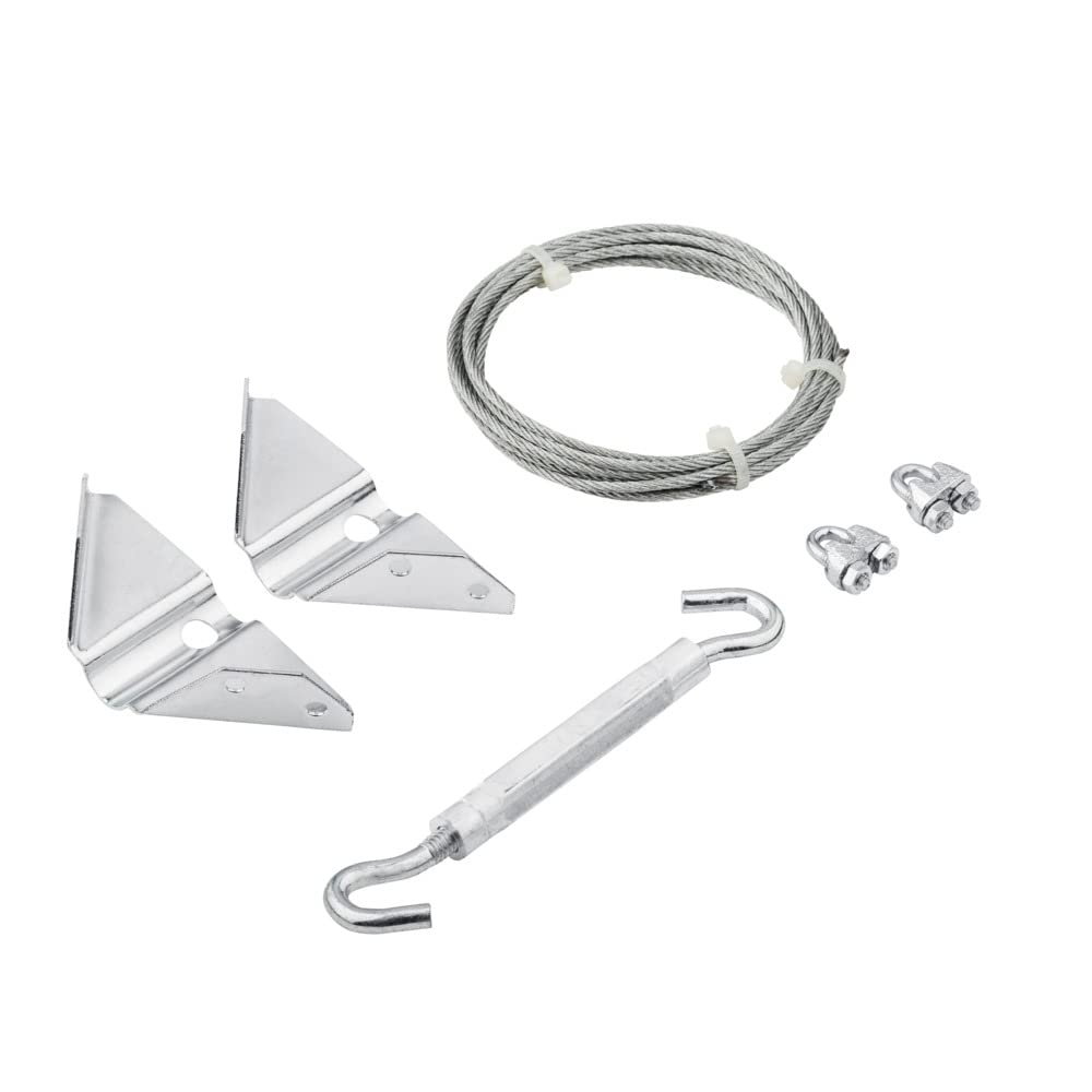 National Hardware N192-211 Anti-Sag Gate Kit, For Exterior Use, Coated with WeatherGuard Protection, Zinc-Plated