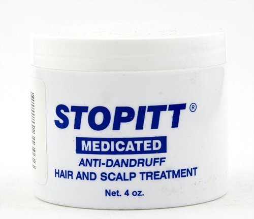 Set of 2 Stopitt 4 oz. Medicated Anti - Dandruff Hair and Scalp Treatment bundled by Maven Gifts