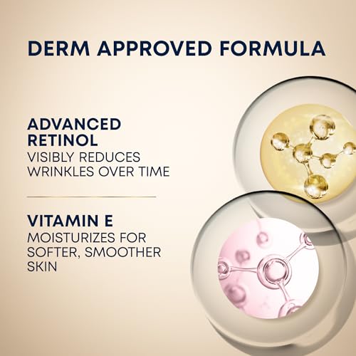 RoC Retinol Correxion Deep Wrinkle Daily Face Moisturizer with Sunscreen SPF 30, Skin Care for Fine Lines, Dark Spots, Post-Acne Scars, Stocking Stuffers for Men & Women, 1 Ounce (Packaging May Vary)