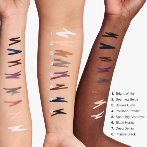 Clinique High impact Gel Tech Eyeliner | Waterproof, Smudge Resistant + Safe For Sensitive Eyes, Deep Denim