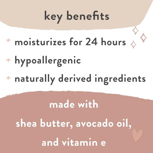 The Honest Company Honest Mama Rock The Bump Body Butter | Moisturizing Stretch Mark Cream | Shea Butter, Avocado Oil, Vitamin E | 4 oz