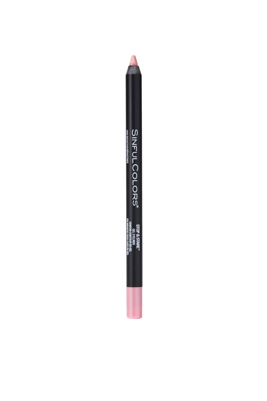 SinfulColors Stop & Stare Gel Eyeliner in Seductive, Rose Gold Pencil Eyeliner