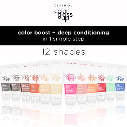 Clairol Color Gloss Up Temporary Hair Dye, Warm Caramel Brownie Hair Color, Pack of 1