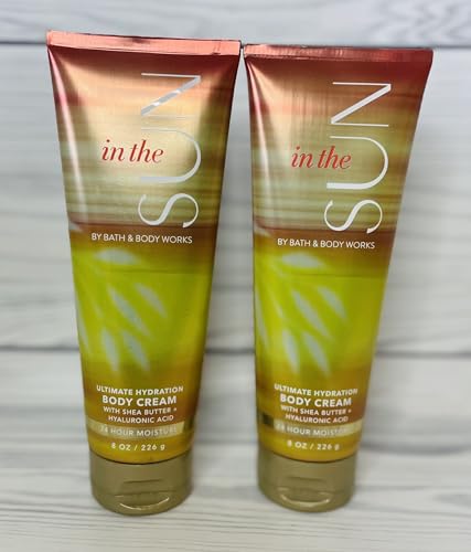 Bath & Body Works In The Sun Ultimate Hydration Body Cream 8 Ounces Pack of 2