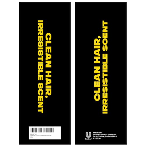 AXE Men’s Hair Styling Set – Apollo Clean & Strong 2-in-1 Shampoo + Messy Look Flexible Paste, Medium Hold, Low Shine