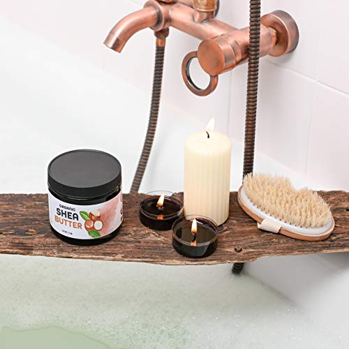 Premium Nature Organic Shea Butter - Pure & Raw Virgin Unrefined Body Butter - Dry Skin Care, Scar & Stretch Mark Cream, 16 oz