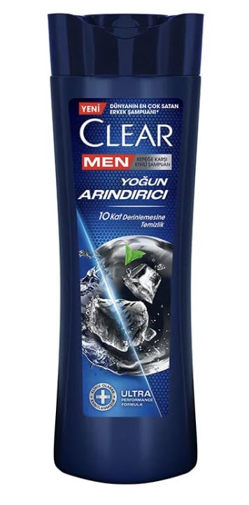 Generic NEW Clear Men Intensive Purifying Anti-Dandruff Shampoo - 10x Deep Cleansing-350ML