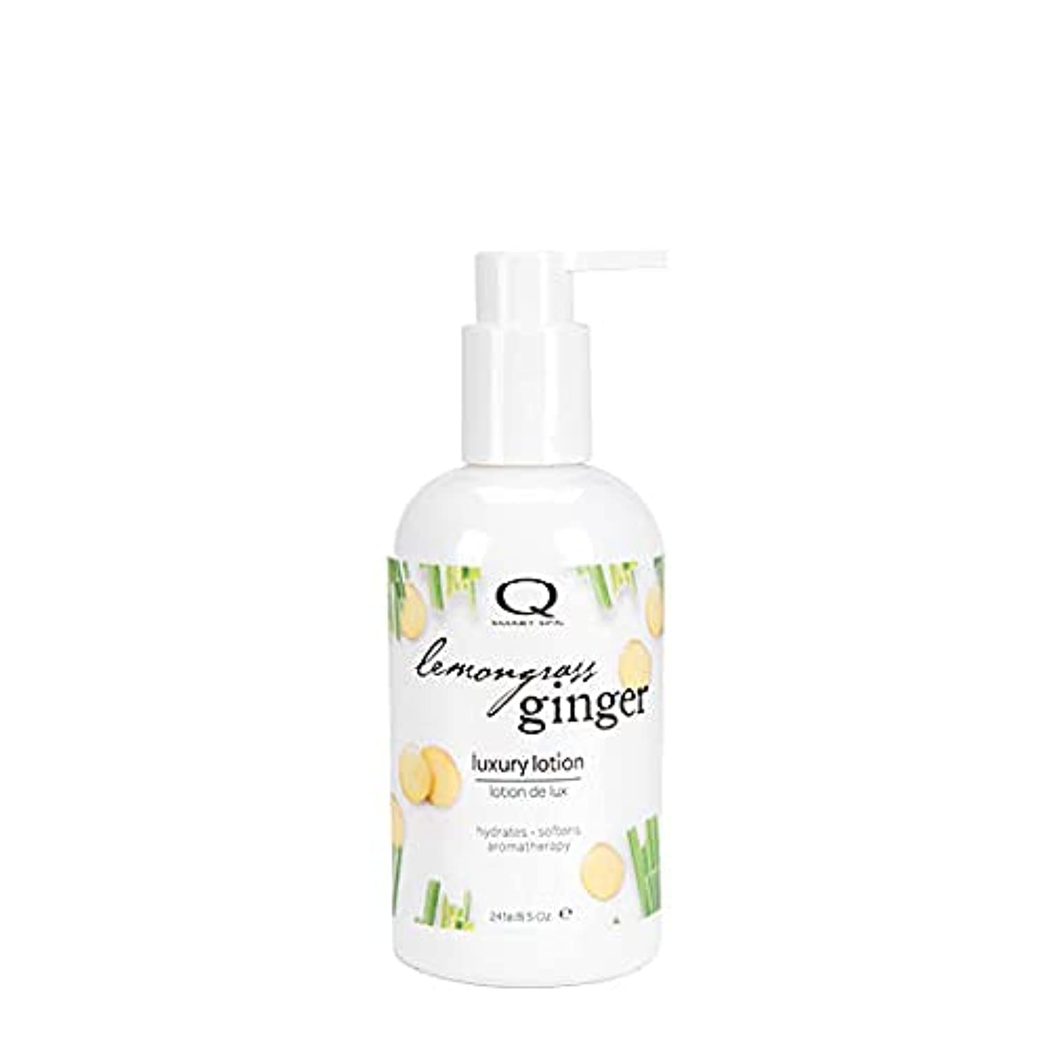 Qtica Smart Spa Luxury Lotion (Lemongrass Ginger Scent) 8.5oz