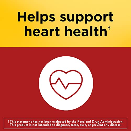 Nature Made CoQ10 200mg, Dietary Supplement for Heart Health Support, 80 Softgels, 80 Day Supply