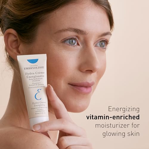 Embryolisse Vitamin C Energizing Face Moisturizer. Radiance-Boosting, Anti-Aging Daily Cream for Immediate and long-lasting hydration & Glow, 1.35 Fl Oz