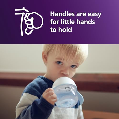 Philips Avent Natural Trainer Cup with Extra Fast Flow Natural Response Nipple (Flow 5) and Soft Spout, 5oz, SCF263/01