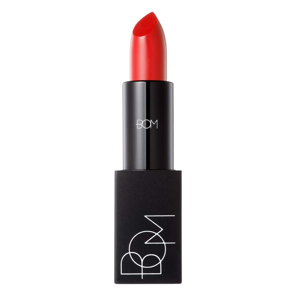 #802. Cherry Red : Korea Cosmetics [ BOM My lipstick ] 6 Colors Matte Lipstick with Magnetic Case (#802. Cherry Red)