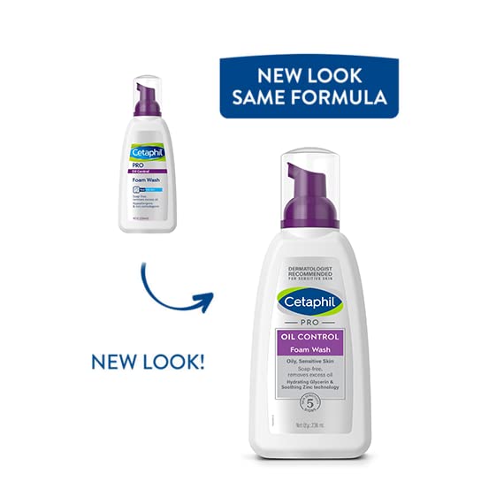 Cetaphil PRO Oil Control Foam Face Wash for Acne & Oily Prone Skin