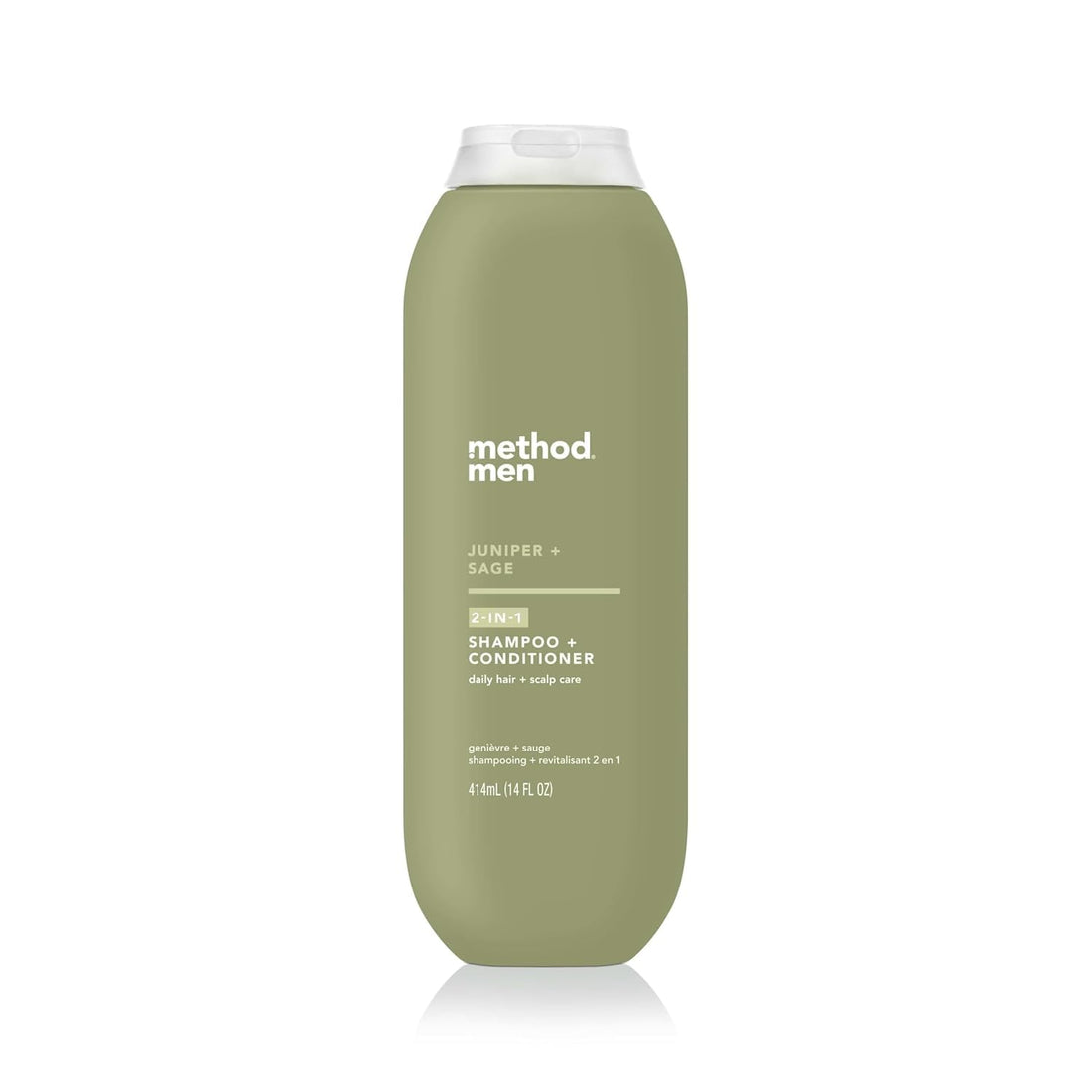 Method Men 2-in-1 Shampoo + Condtioner, Juniper + Sage, 14 Ounces