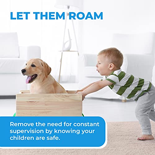 Eco-Baby Sliding Door Lock, 4 Pack Child Proof Safety Window Locks for Glass Doors