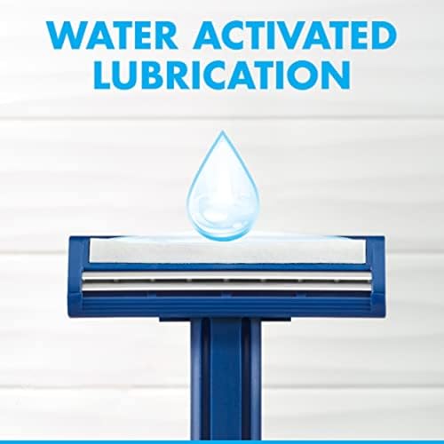 Gillette Sensor2 Disposable Razors for Men, Water Activated Lubrastrip to Help Avoid Skin Irritation, 18 count