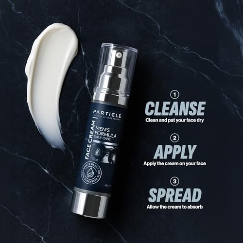 Particle 6-in-1 Face Cream for Men Anti-Aging Moisturizer, Reduces Wrinkles, Dark Spots & Eye Bags, Pack of 1 (1.7 oz.