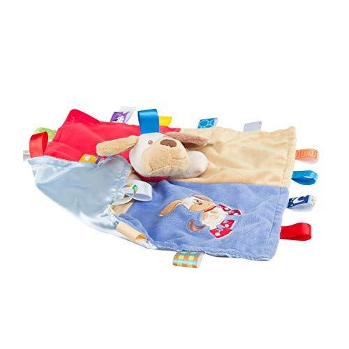 Mary Meyer Taggies Buddy Dog Character Blanket