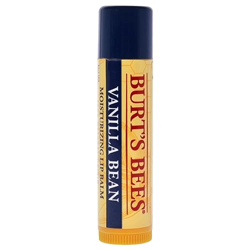 Vanilla Bean Moisturizing Lip Balm Blister by Burts Bees for Unisex - 0.15 oz Lip Balm (Limited Edition)