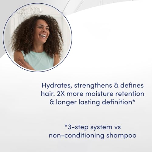 Dove Leave-in Conditioner 2-Pack, Curl Definition & Strength – Wavy and Curly Hair Products for Women, 7.5 Oz Ea