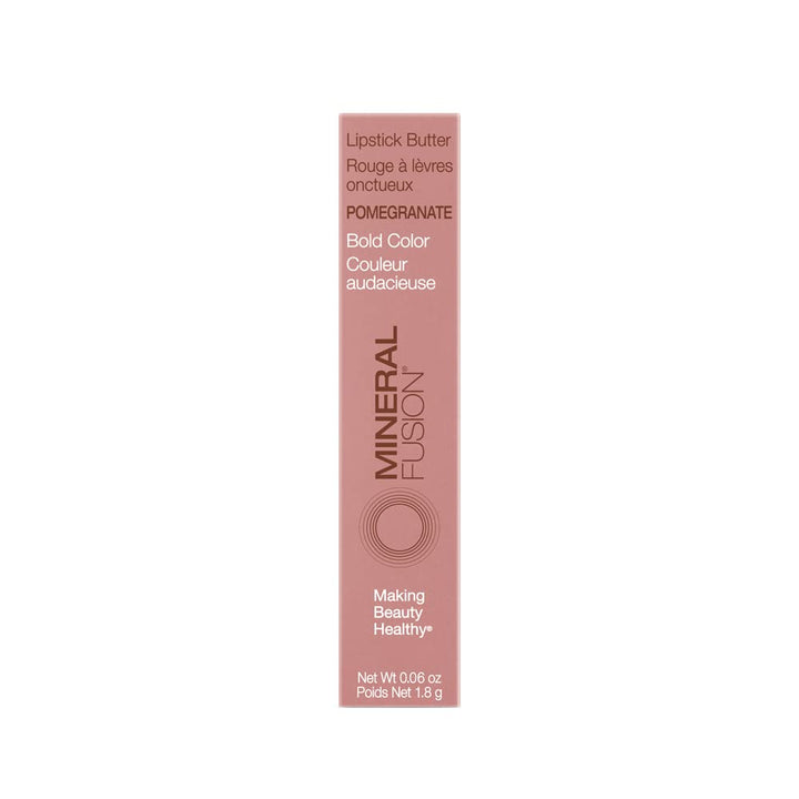 Mineral Fusion Lipstick Butter, Pomegranate, .14 Ounce by Mineral Fusion