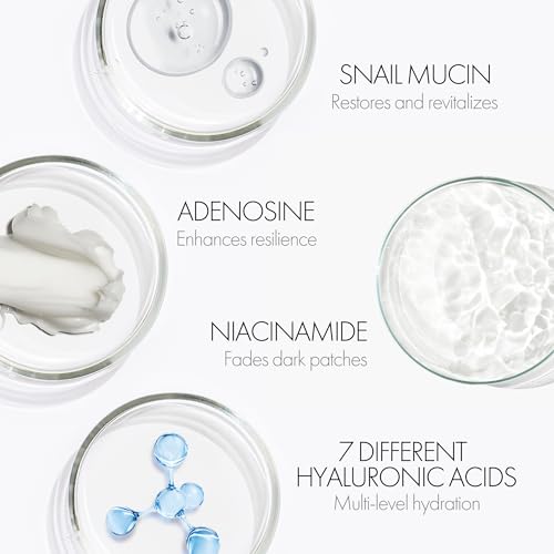 LABIOTTE Premium Snail Mucin Serum | Korean Skin Care Face Serum for Women & Men w/ 72% Snail Mucin Essence | Hypoallergenic Soothing Serum for Face | Hydrating Serum for Sensitive Skin (2.02 fl oz)