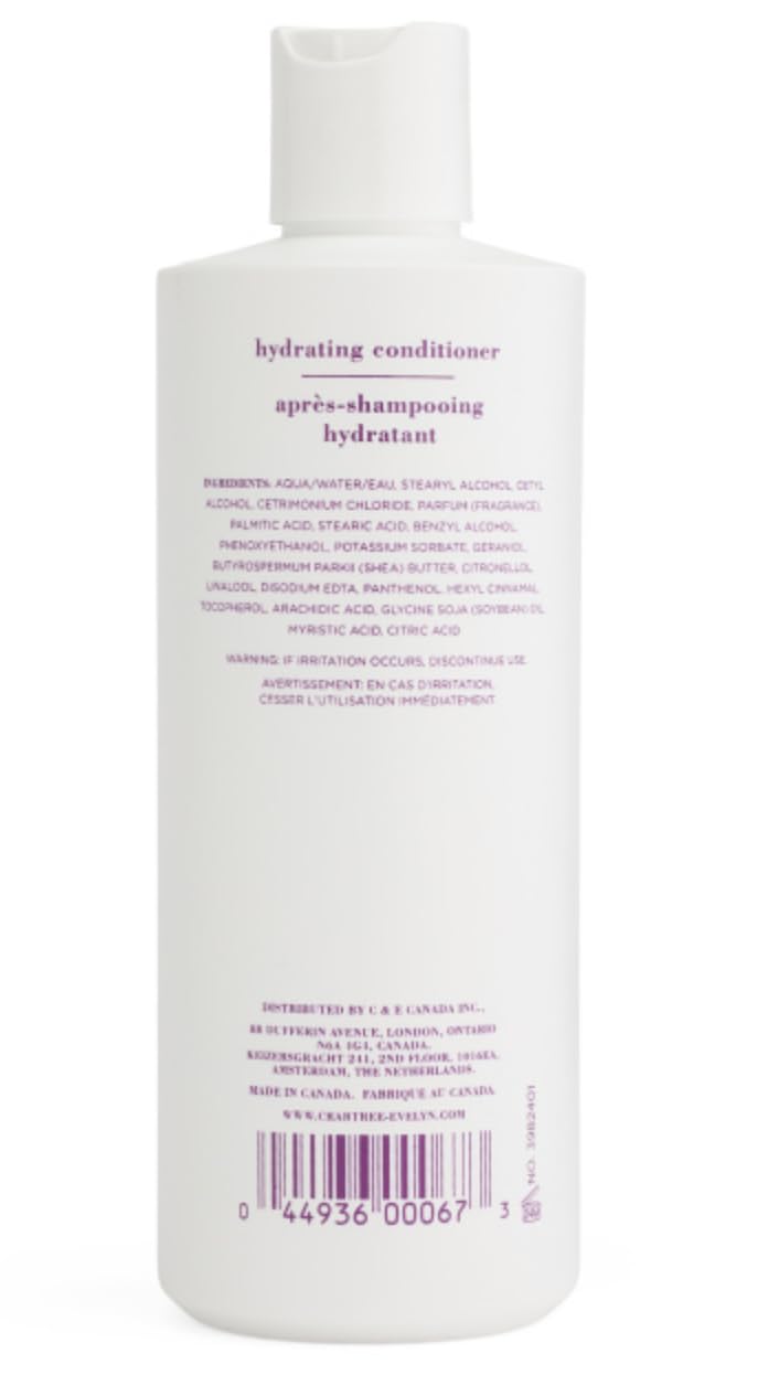 Crabtree & Evelyn Verbena & Lavender De Provence Hydrating Conditioner 16.2 fl oz
