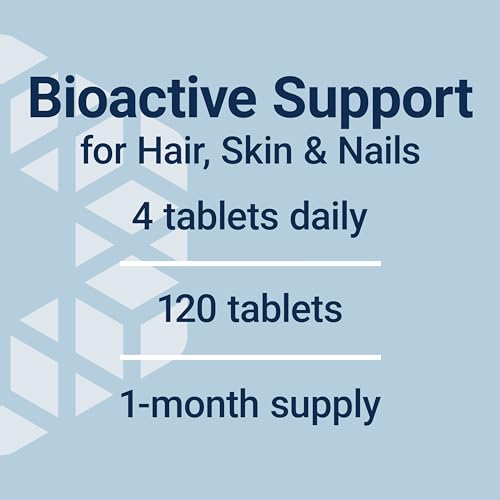 Life Extension Hair, Skin & Nails Collagen Plus Formula - Promotes Collagen & Keratin Health - with Niacin, Vitamin B6, Biotin, Calcium & Zinc - Non-GMO – 120 Count(Pack of 1)