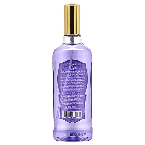 Royal Violets Baby Cologne with Aloe Vera for Baby Sensitive Skin, Relaxing Aroma, 7.6 Fl Oz Spray Plastic Bottle