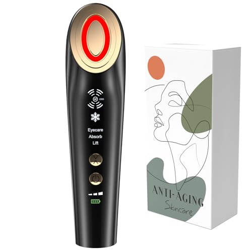 Radio Frequency Skin Tightening Machine for Face - Facial Neck Anti-Aging Device Microcurrent Lifting Massager Wrinkle Reduction Firming, and Toning - Advanced Technology for Aging Issues