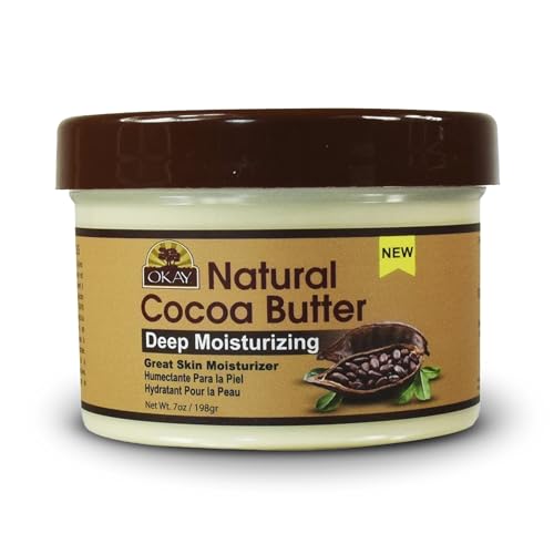 OKAY 100% NATURAL COCOA BUTTER SMOOTH 7oz/198gr