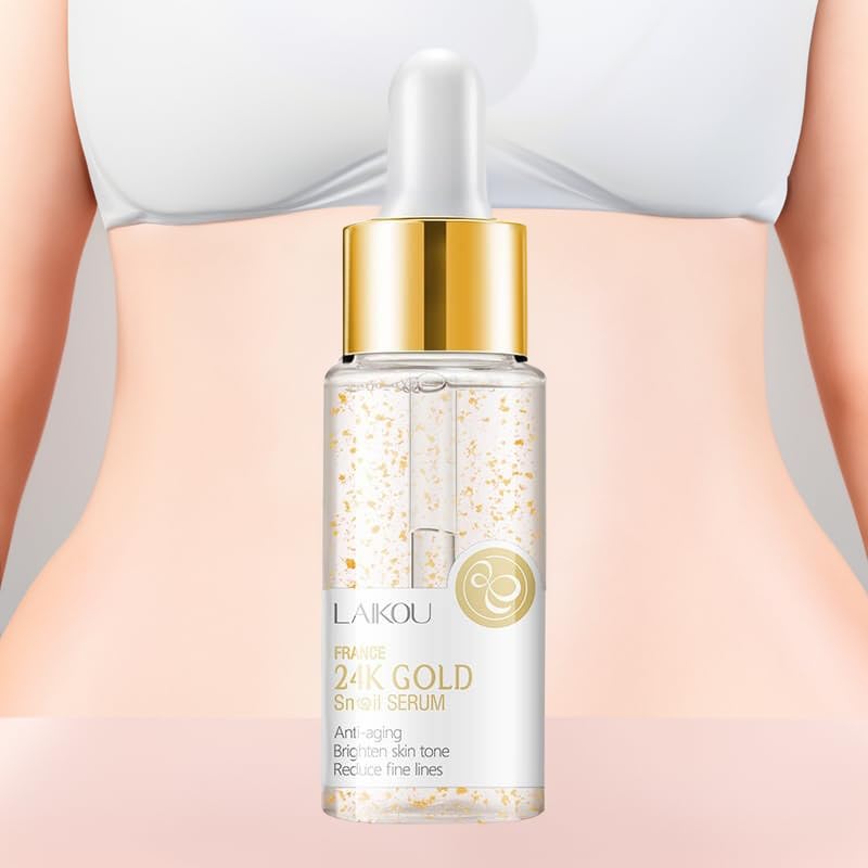 EKHAYA Snail Mucin Repair Serum: Hydrating Snail Mucin Essence Serum with Vitamin C for Skin Rejuvenation, Dark Spot Reduction, and Fine Line Smoothing