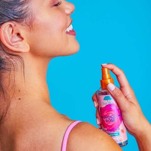 Tree Hut Moroccan Rose Fragrance Mist | Spritz On for a Refreshed Feel or Layer with Your Favorite Scents | Versatile Body Spray | 6 fl oz.