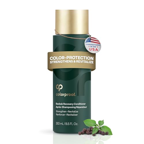 Colorproof Baobab Hair Recovery Conditioner 8.5 Fl. Oz. Sulfate Free Conditioner, Strengthening Hair Conditioner for Damaged Hair w/Peppercorn Patchouli Scent,