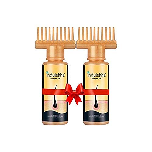 Indulekha Bhringa Hair Oil, 100ml (Pack of 2)