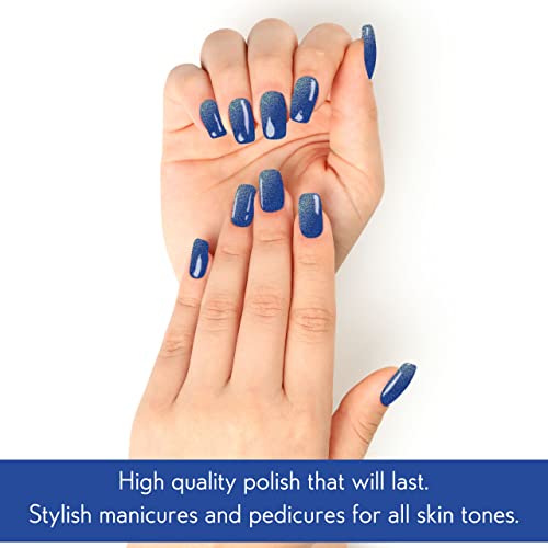 Color Club Halographic Hues Nail Polish, Shimmering Sky Colors, Over The Moon, .05 Ounce