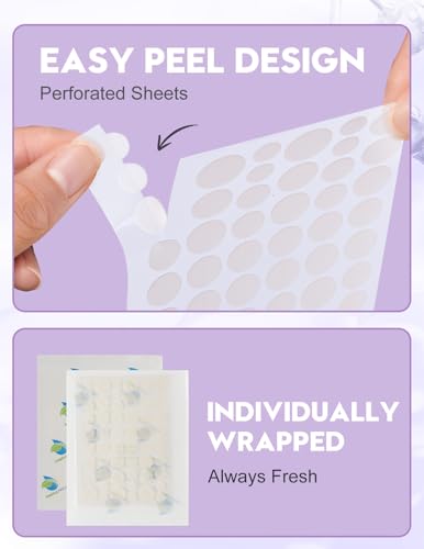 Pimple Patches for Face, 5 Sizes(8,10,12,14,16mm)108 pcs Acne Patches Hydrocolloid Precise Matches Different Sizes Acne, Spot Stickers With Tea Tree Oil Salicylic Acid Centella Covering Zits Blemishes