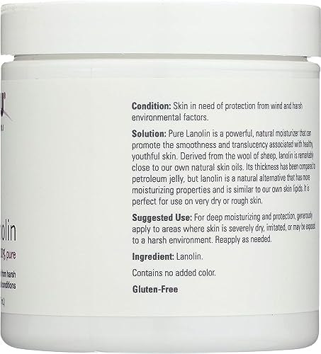 NOW Foods Solutions Lanolin Pure,7-Ounce