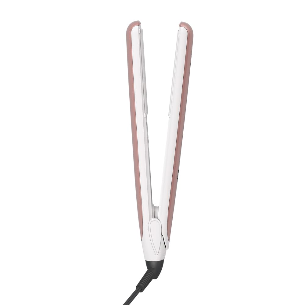 Vav Hair Straighter 1in. Floating Ceramic Plates Hair Flat Iron Constant Temp 410 F