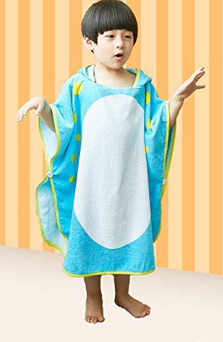 Maleroads Soft Cotton Baby Bath Towel Beach Towel Bathrobe for Kids