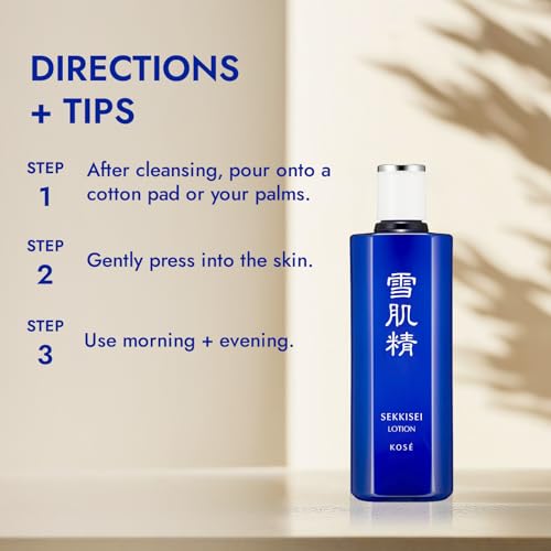 SEKKISEI Lotion, Liquid Facial Moisturizer, 12.1 Ounce